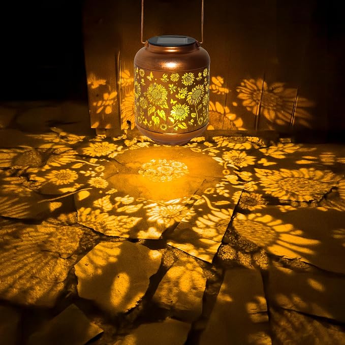 Solar Lanterns Outdoor Waterproof, Sunflower Gifts - Image 7