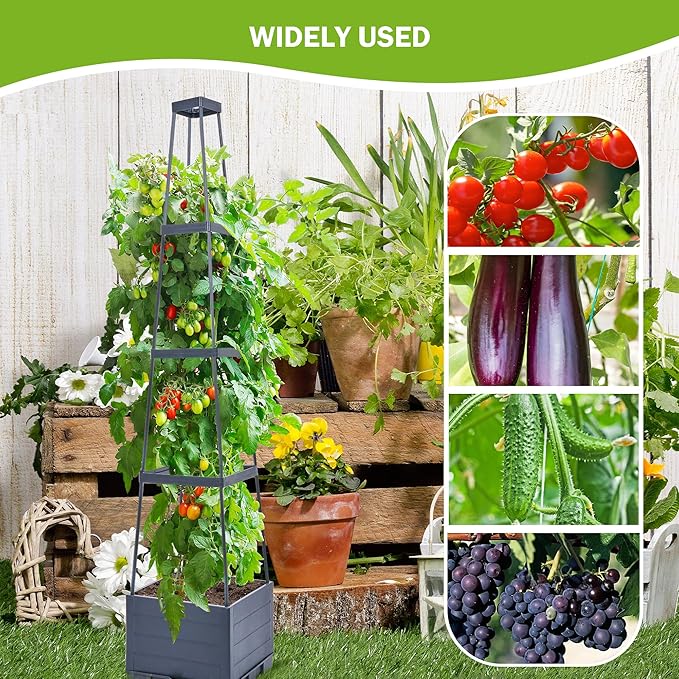 GENMOUS 4 Tiered Tomato Planter - Image 3