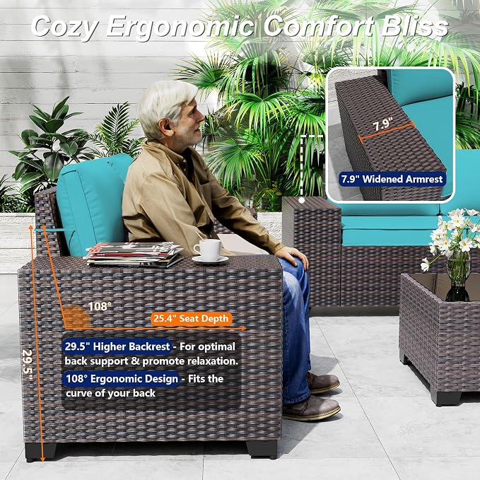 Outdoor Patio Furniture Set - Image 4