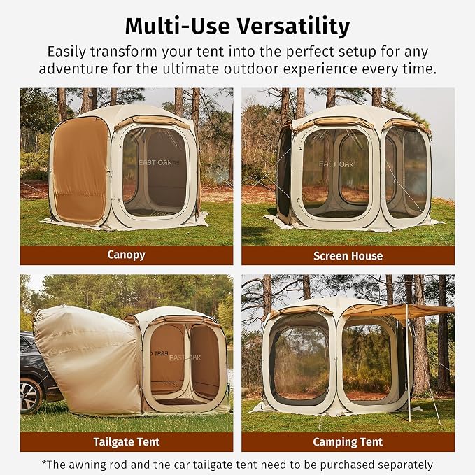East Oak 10×10 FT Pop Up Canopy Tent - Image 6