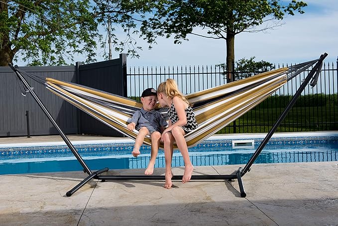Vivere Double Cotton Hammock - Image 3