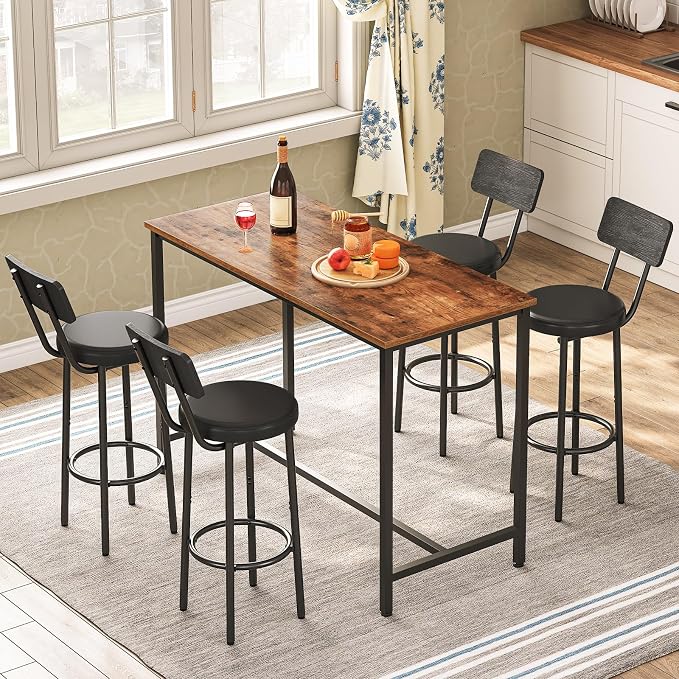 HOOBRO Bar Stools, Bar Chairs - Image 2