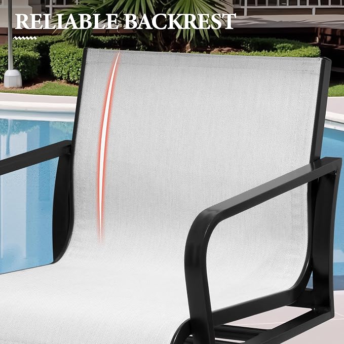 Crestlive Products Outdoor Swivel Bar Stools - Image 5