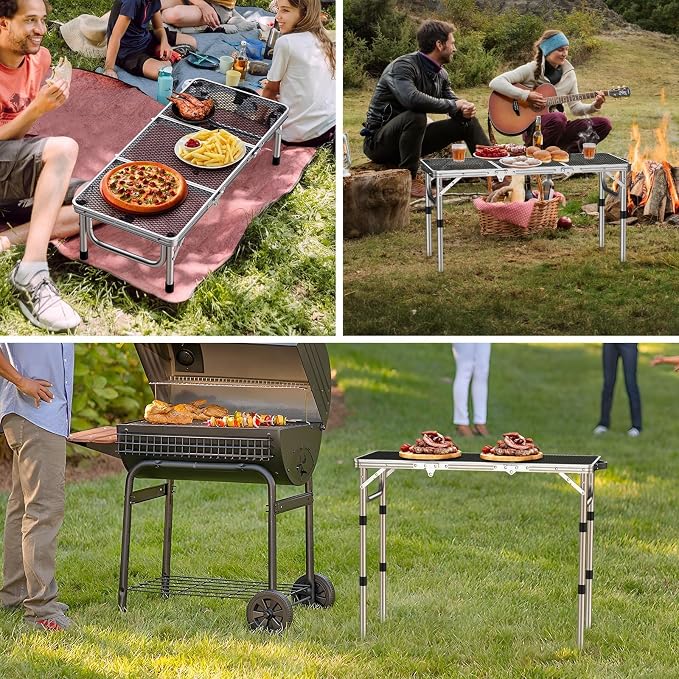 Anbte 3ft Folding Grill Table - Image 8
