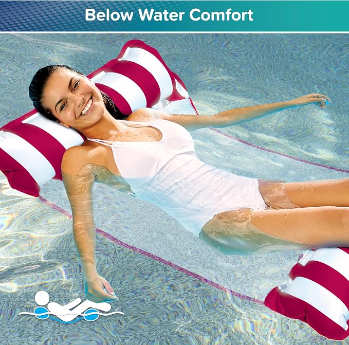 Aqua Original 4-in-1 Monterey Hammock Pool Float & Water Hammock– Multi-Purpose - Image 3