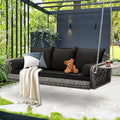 Outdoor Wicker Patio Porch Swing by USSerenaY