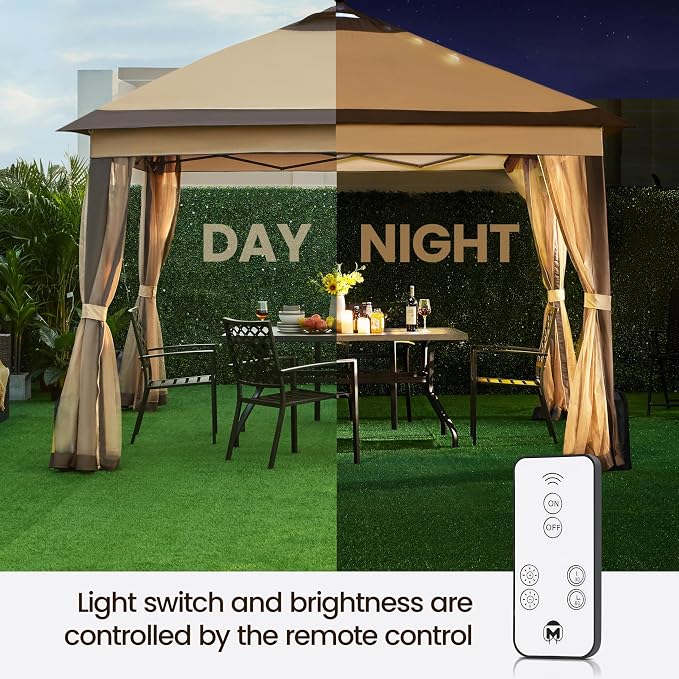 Yaheetech 11'x11' Pop Up Gazebo Instant Tent - Image 3