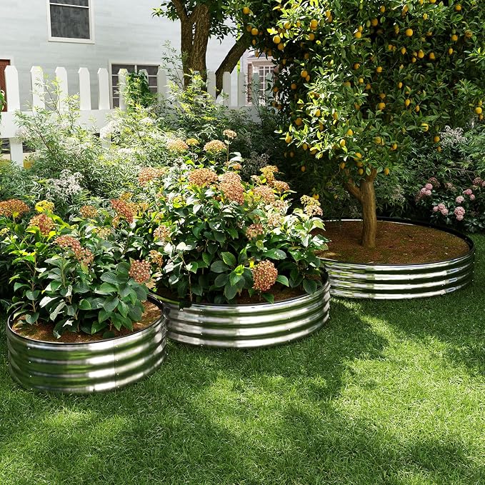 Fire Ring Pit Round Galvanized Fire Ring - Image 6