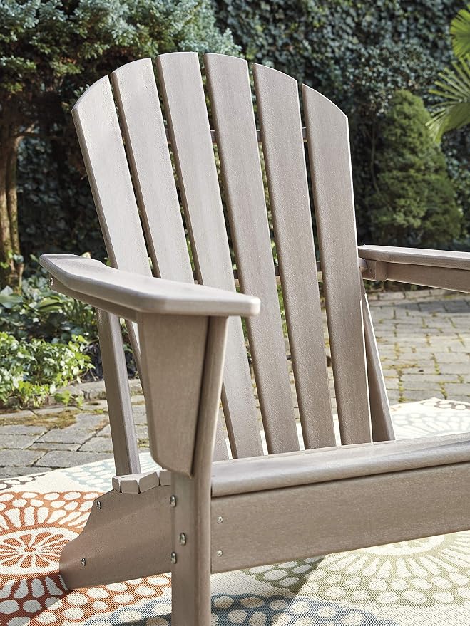 Signature Design by Ashley Sundown Treasure Outdoor Patio HDPE Adirondack Chair - Image 13