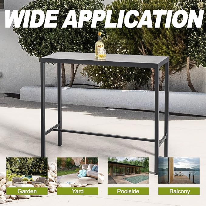 NUU GARDEN 5-Piece Outdoor Bar Set - Image 8