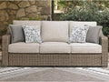 Signature Design by Ashley Carmel Bay Casual Outdoor Sofa by SignatureDesignbyAshley