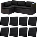 8Pcs Patio Cushion Covers, Outdoor Cushions Covers, Stretch Cushion Covers by Unknown