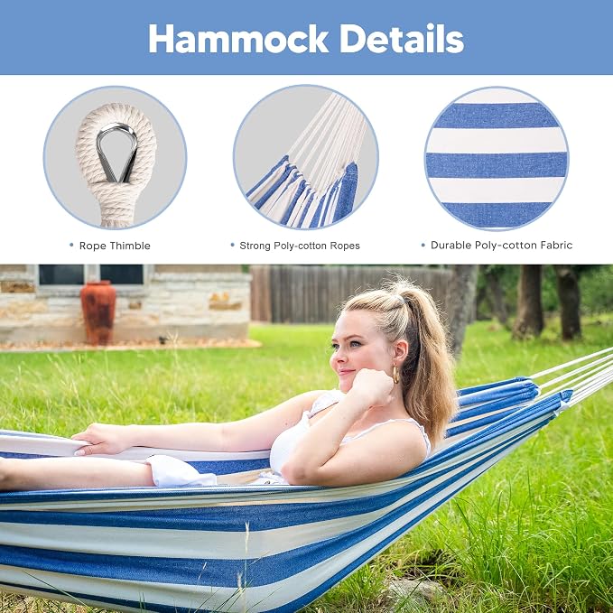 SUNCREAT Backyard Hammock with Frame, Hammock Frames - Image 3