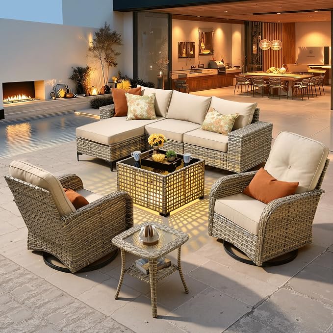 ovios 8-Piece Patio Furniture Set by OVIOS