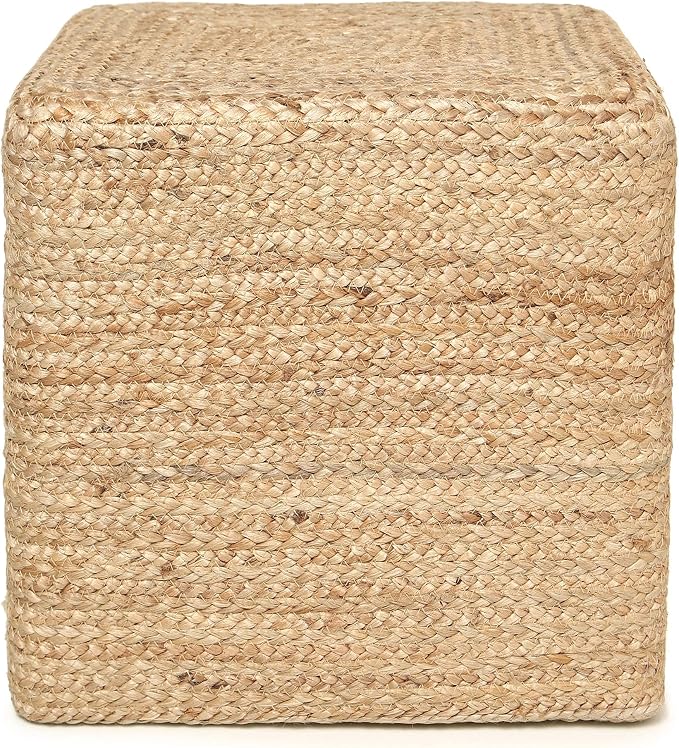 REDEARTH · Cube Pouf Foot Stool Ottoman - Image 4