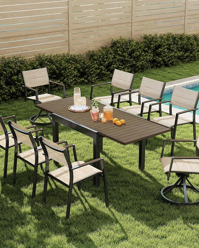 Extendable Outdoor Dining Table - Image 4