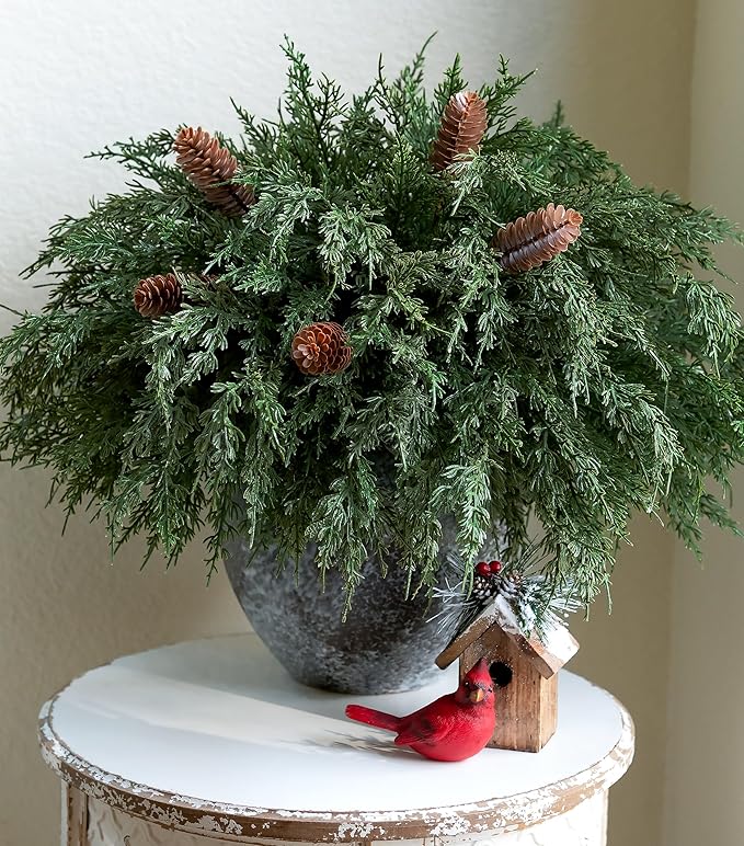 Cedar Stems Artificial Norfolk Pine Branches by Ivydale