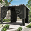 Gazebo Universal Replacement Privacy Curtain, 4-Panels Sidewall Curtains by WelcometoKimunukStore