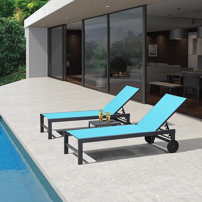 PURPLE LEAF Outdoor Chaise Lounge by PURPLELEAF