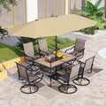 PHI VILLA Patio Dining Set by PHIVILLAThepioneerofcomfortablehouseholdsupplies