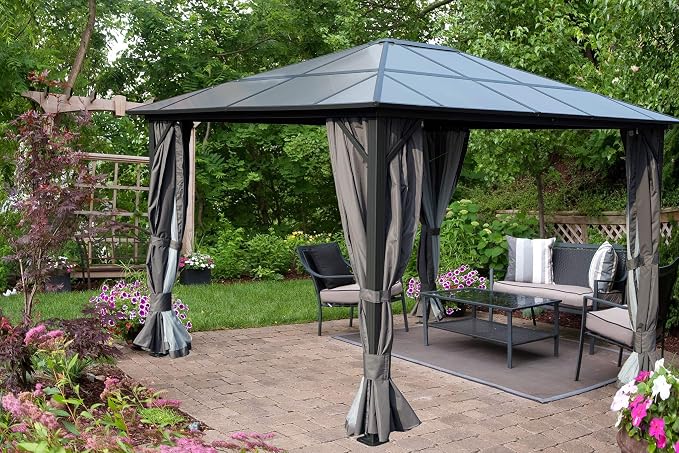 Kozyard Permanent Aluminum Hardtop Gazebo - Image 2