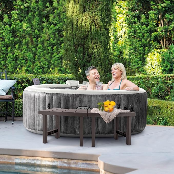 Intex 28514E 2 Medium PureSpa Accessories Benches, Compatible w/ 4 Person Spas - Image 7