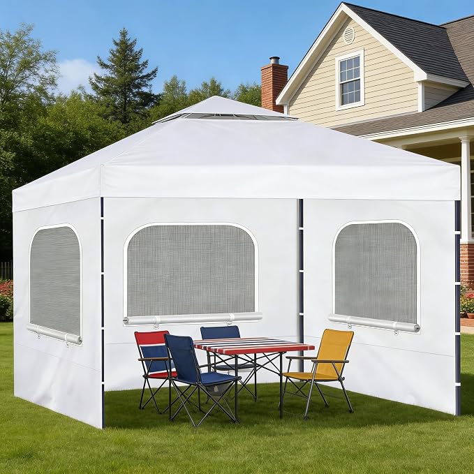 10x10ft Canopy Sidewall 3 Pack Wall Panel Replacement - Image 5