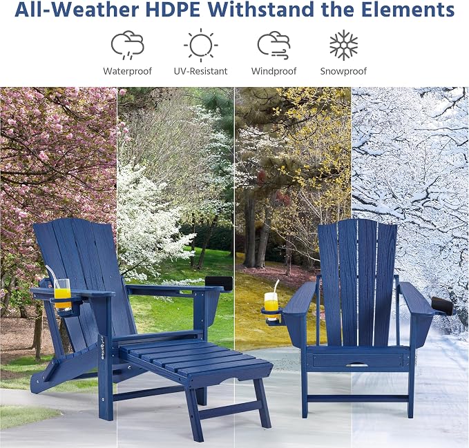 Yaheetech Adirondack Chair - Image 6