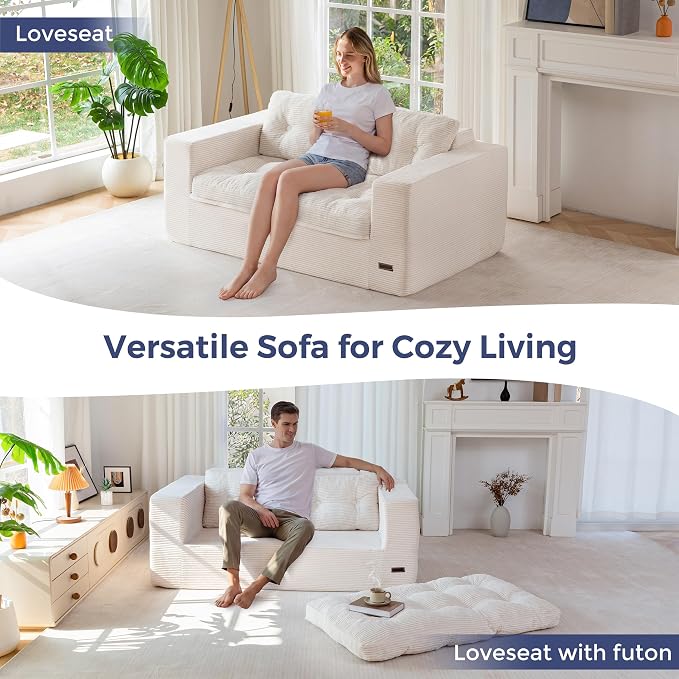 MAXYOYO 63" Loveseat Sofa Couch - Image 3