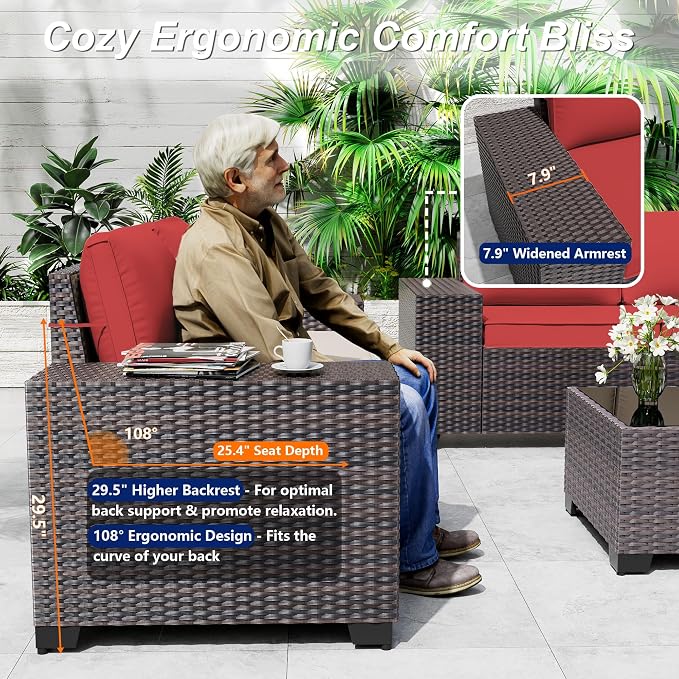 Outdoor Patio Furniture Set - Image 4