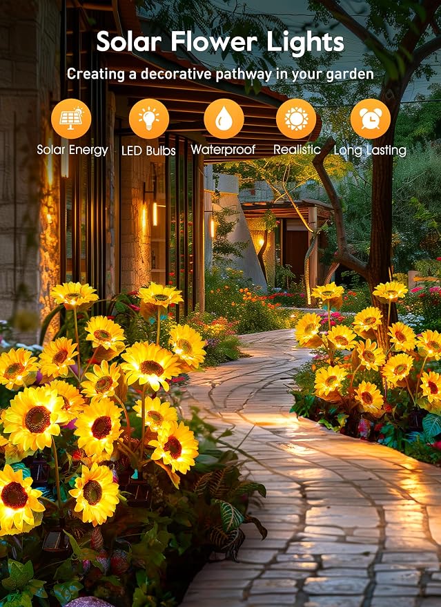Brightown Outdoor Solar Garden Lights - Image 7