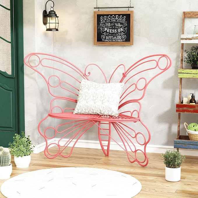 50 Inches Outdoor Bench, Garden Bench - Image 5