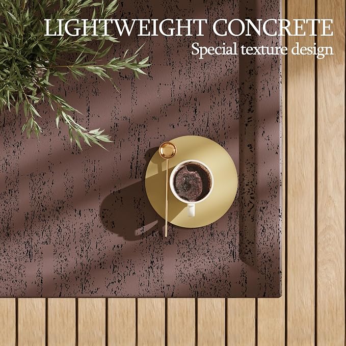 UPHA Outdoor Square Coffee Table, Small Modern Minimalist Accent Tables - Image 4