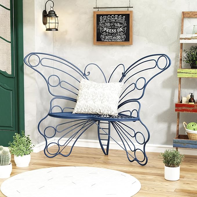 50 Inches Outdoor Bench, Garden Bench - Image 5