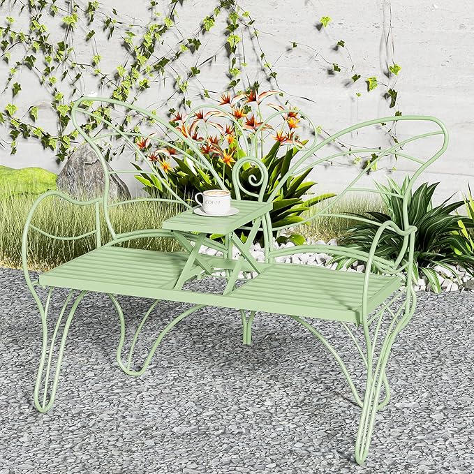 Outdoor Bench Patio Outdoor Garden Bench - Image 6