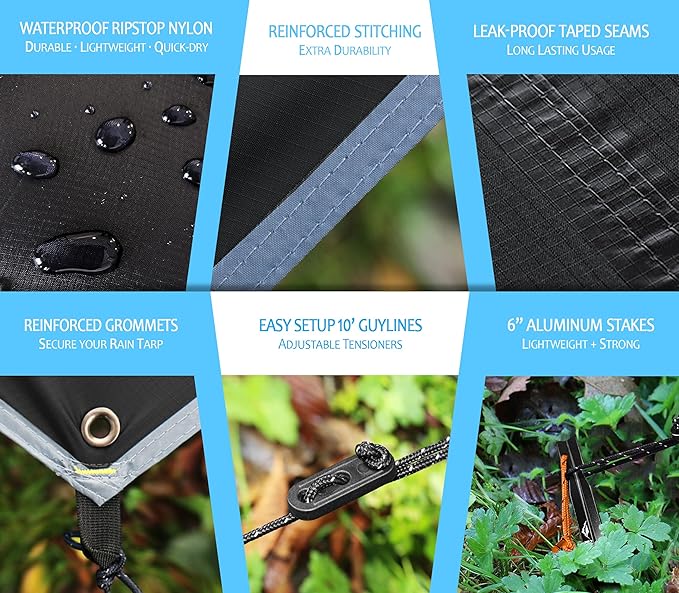 Waterproof Hammock Rain Fly - Image 3