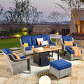 HOOOWOOO 6 Piece Patio Furniture Sets by DesignforBetterLife
