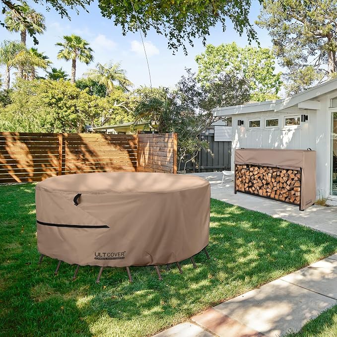 ULTCOVER Round Patio Furniture Cover - Image 8