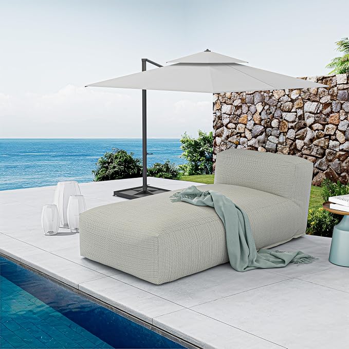 Outdoor Bean Bed Chair Sun Lounger, Outdoor Couch Sofa - Image 7