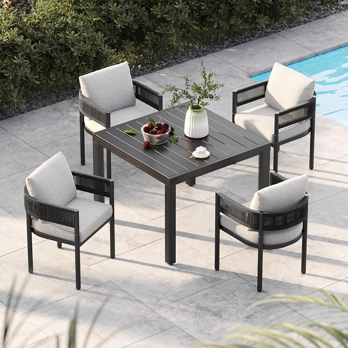 Grand patio 5-Piece Outdoor Dining Set by GrandPatio