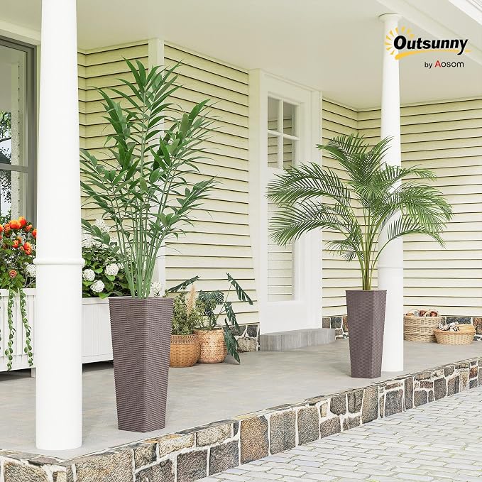 Outsunny 23.6 Inch Tall Planters - Image 2