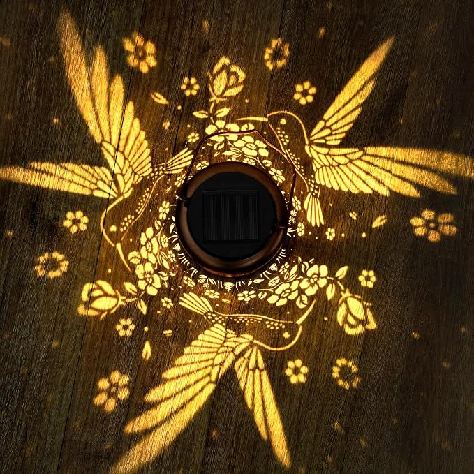 Hummingbird Solar Lanterns Outdoor Waterproof, Birthday Gifts - Image 6