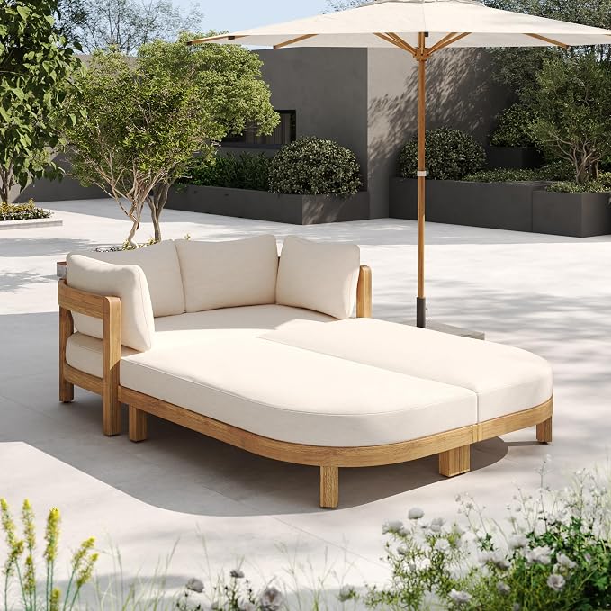Christopher Knight Home Donovan Acacia Wood Outdoor Daybed by ChristopherKnightHome