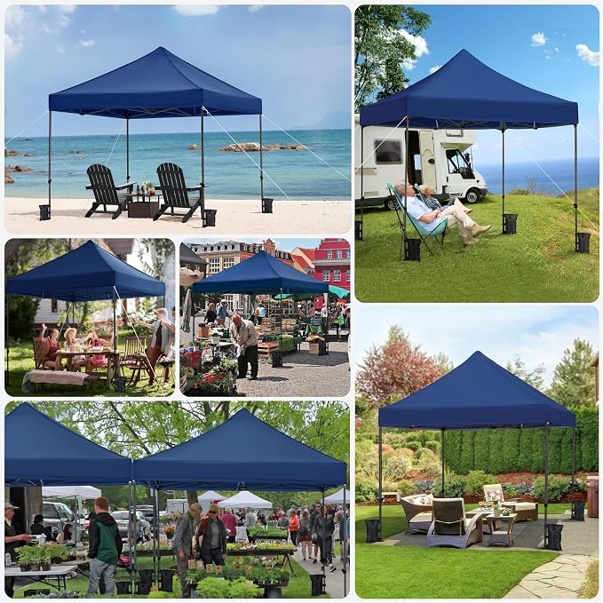 Yaheetech Canopy Tent, Commercial Instant Heavy Duty Canopy, 500D Waterproof - Image 2