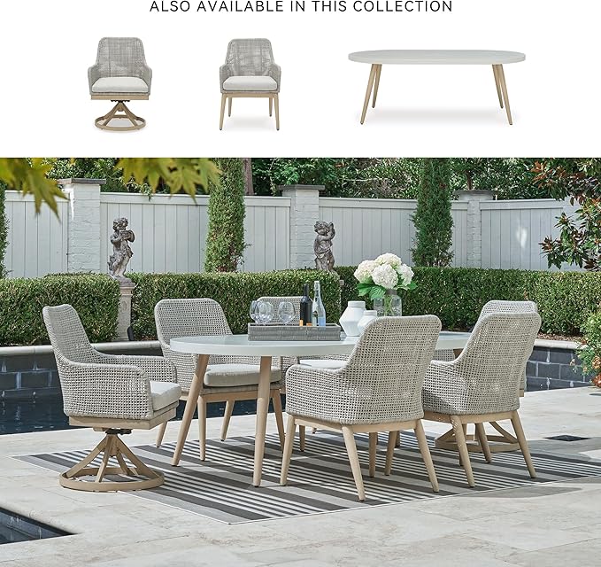 Signature Design by Ashley Seton Creek Cottage Nuvella Weather Resistant Fabric - Image 6