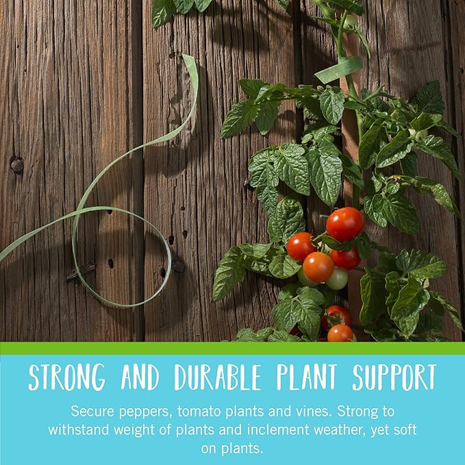 Velcro Brand Adjustable Plant Ties | 75 ft x 1/2 in Green Garden Tape | Reusable - Image 4