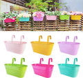 LaLaGreen Rail Planter Outdoor Plants Small and Cute Metal Iron Strawberry by L%C3%A1L%C3%A1Green