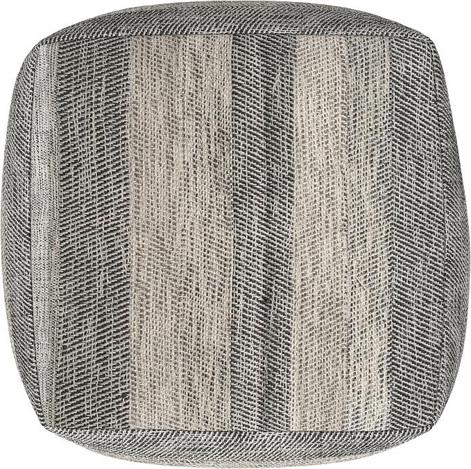 SIMPLIHOME Clay Square Pouf - Image 4
