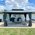 PURPLE LEAF 10' X 14' Outdoor Gazebo by PURPLELEAF