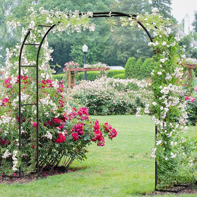 Metal Garden Arch Trellis Arbor, Wedding Arch Stand - Image 6
